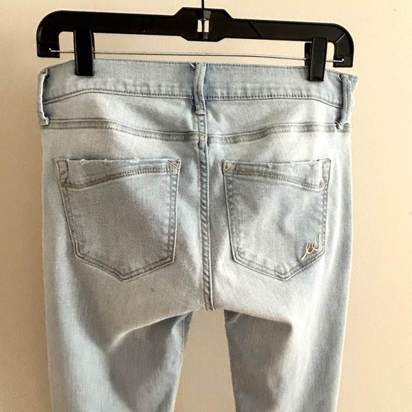 • Express •  Super Soft Mid Rise Ripped Legging - Picture 9 of 10